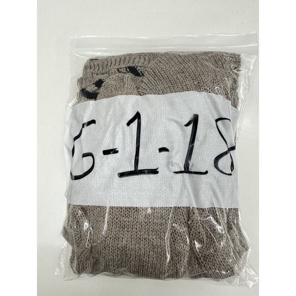 Womens Ian & Grey Sweater Size Small Brown Long Sleeve Open Front Cardigan - Picture 12 of 12